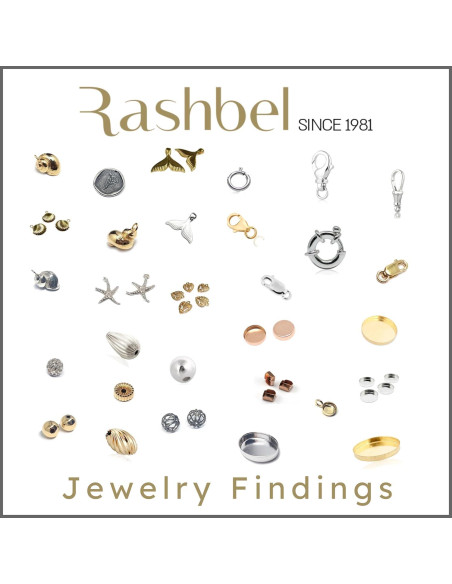 Poste de Muesca 0.8x11mm Baño de Oro Rashbel - 20 Piezas Poste de Muesca 0.8x11mm Baño de Oro Rashbel - 20 Piezas