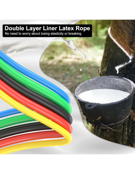 Juego de 5 Bandas de Resistencia twocorn - 4.5 a 22.7 kg Juego de 5 Bandas de Resistencia twocorn - 4.5 a 22.7 kg