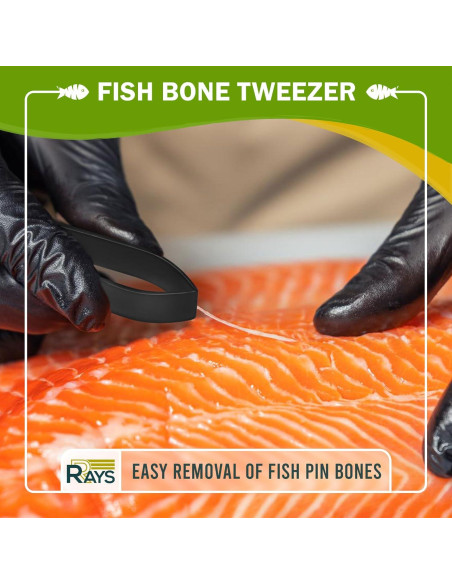 Pinzas de Huesos de Pescado RRAYS - Acero Inoxidable, Ergonomicas