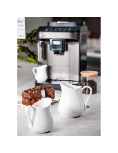 Conjunto de 2 Jarras de Crema Nucookery 110ml Cerámica Blanca