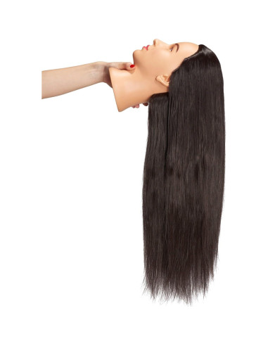 Cabeza de Maniquí Hairingrid para Estilismo 66-71 cm Negro