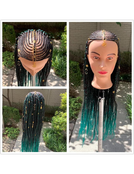 Cabeza de Maniquí Hairingrid para Estilismo 66-71 cm Negro