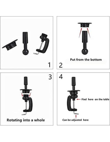 Cabeza de Maniquí Hairingrid para Estilismo 66-71 cm Negro