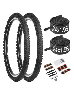 Neumáticos de Bicicleta de Montaña Fansport 24x1.95 Plegables
