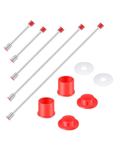 5 Extensiones para Pulverizador Lanties 100-20 cm Rojo