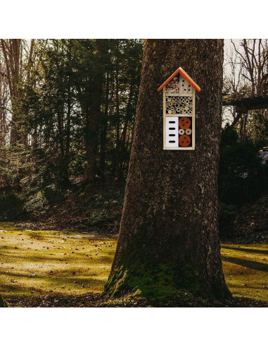 Casa de Insectos de Madera Lulu Home 26.4x8.6x13.7cm