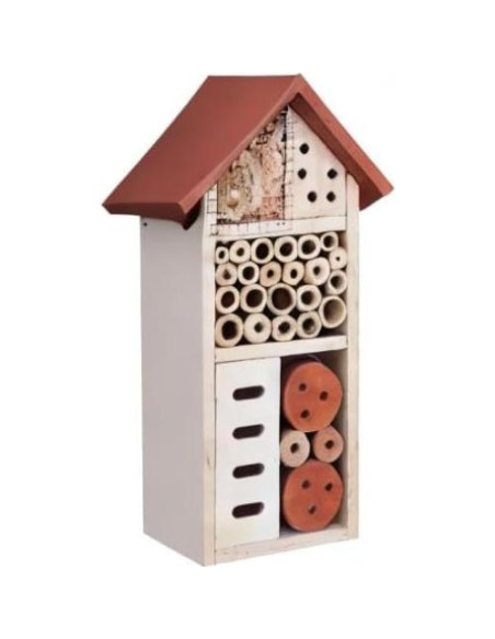 Casa de Insectos de Madera Lulu Home 26.4x8.6x13.7cm