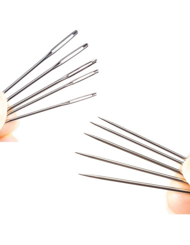 Juego de Agujas de Coser 40PCS Huixinglin Acero Inoxidable