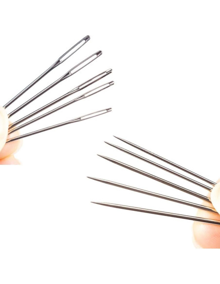 Juego de Agujas de Coser 40PCS Huixinglin Acero Inoxidable