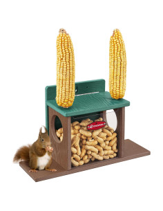 Comedero para Ardillas Kingsyard Verde, Plástico Reciclado, 1.57kg