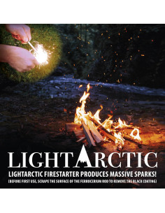 Kit de Encendedor de Fuego LightArctic 7-en-1 con Brújula 2