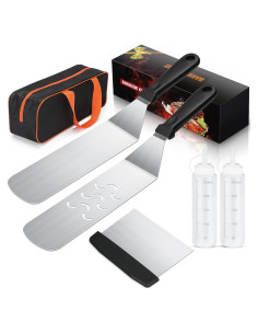Kit de Accesorios para Plancha AULTONG 6 Piezas Acero Inoxidable