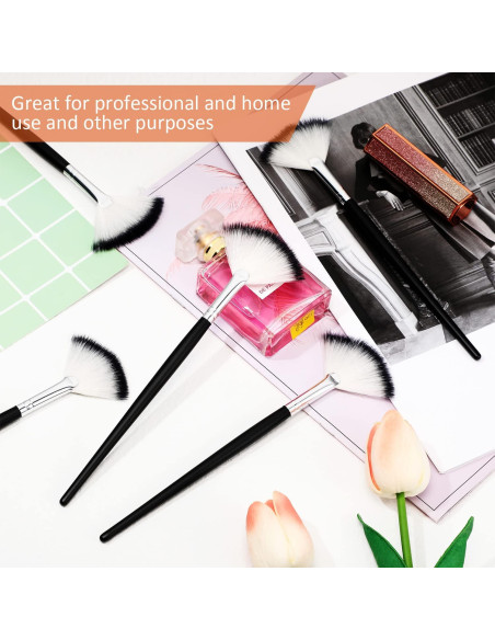 9 Piezas Brochas de Maquillaje Facial Maitys - Abanico Suave