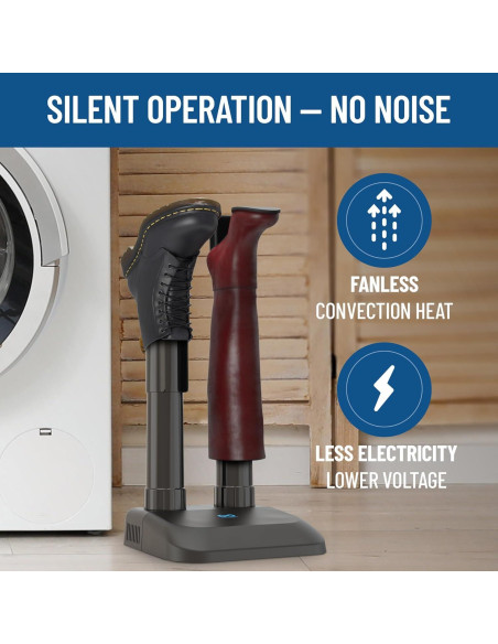 Secador de Botas Silencioso Everlasting Comfort 1 Par 36W Secador de Botas Silencioso Everlasting Comfort 1 Par 36W