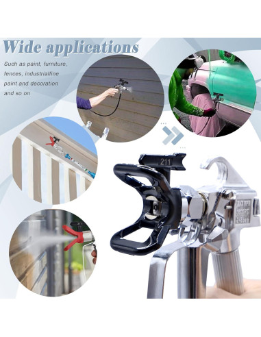 Boquillas de Pulverización Sin Aire Taefaba 12 Piezas