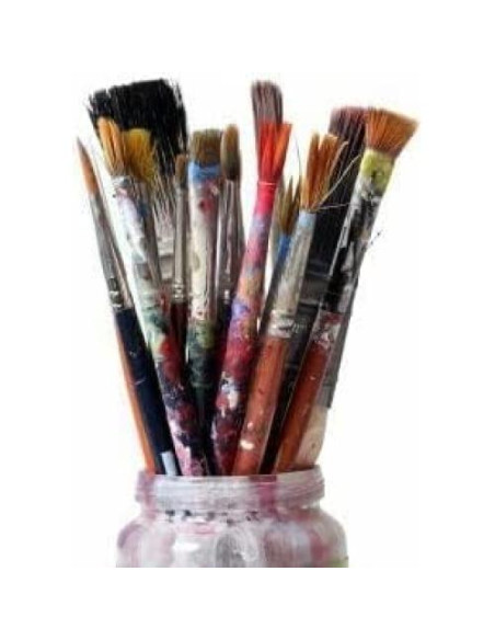 Limpiador de Pinceles Green Piece 532 ml - No Tóxico y Biodegradable