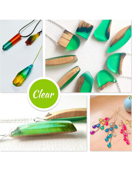 24 Colorantes Epóxicos DecorRom 10ml - Tinte Transparente para Resina