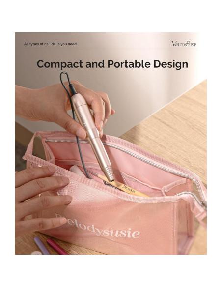Taladro de Uñas Eléctrico MelodySusie PC120I USB Portátil