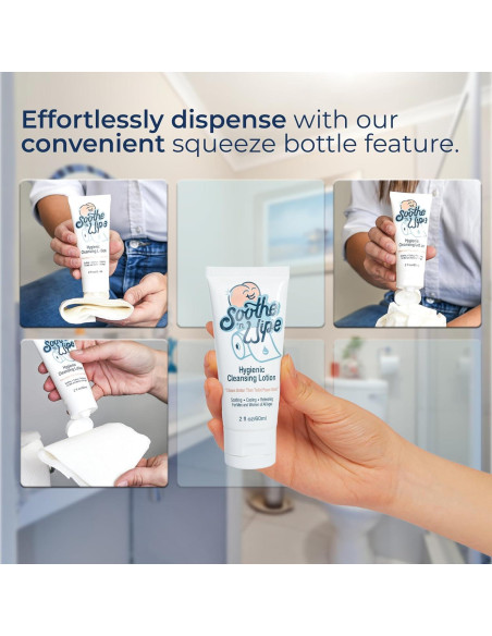 Loción Limpiadora Soothe 'n Wipe 60 ml - Alternativa a Toallitas