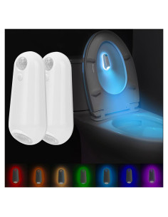 Luz Nocturna LED para Inodoro SENCU con Sensor de Movimiento