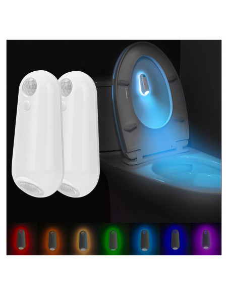 Luz Nocturna LED para Inodoro SENCU con Sensor de Movimiento