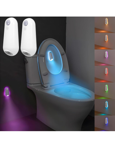 Luz Nocturna LED para Inodoro SENCU con Sensor de Movimiento