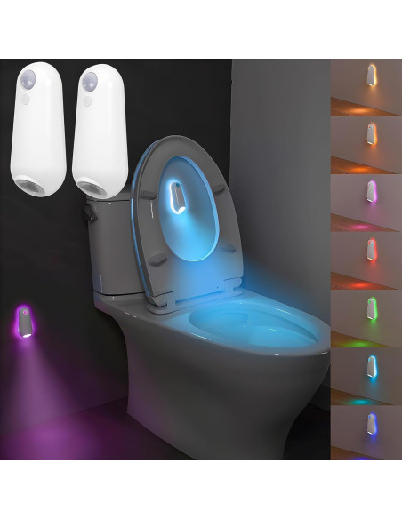 Luz Nocturna LED para Inodoro SENCU con Sensor de Movimiento