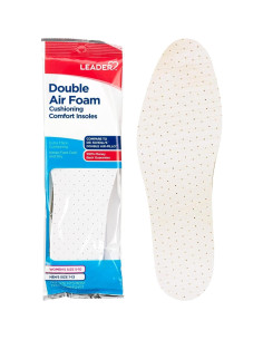 Plantillas de espuma Leader Air-Pillo unisex, recortables, 1 par 2