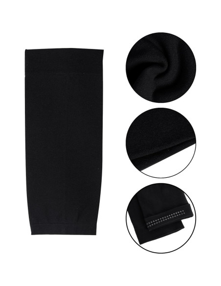 HOVEOX 3 Pares Mangas Cubiertas de Tatuaje Unisex - Negro, Blanco, Nude