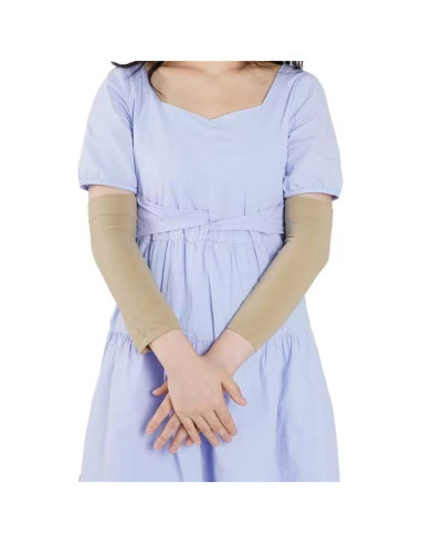 HOVEOX 3 Pares Mangas Cubiertas de Tatuaje Unisex - Negro, Blanco, Nude