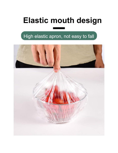 Bolsas de Conservación Reutilizables Oprtuisi 100 Pcs Transparente