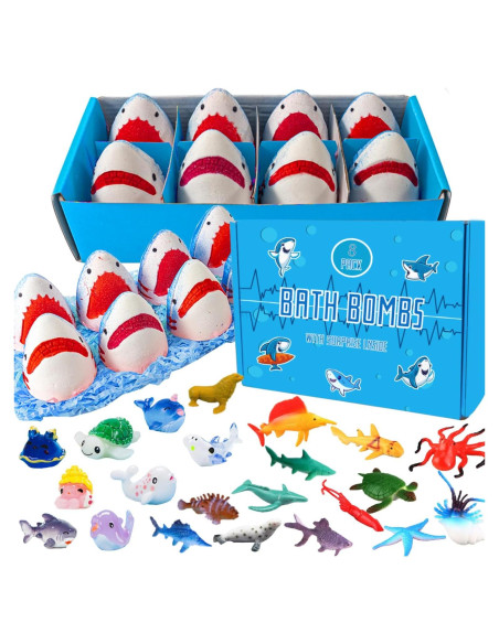 Bolas de Baño Pinyi para Niños con Sorpresa - Set de 8