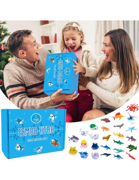 Bolas de Baño Pinyi para Niños con Sorpresa - Set de 8