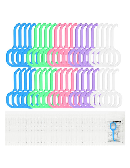 40 Piezas Herramienta Remoción Alineadores EAEDMY Higiénica