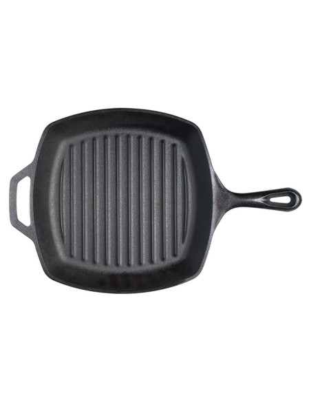 Sartén de Parrilla Lodge Hierro Fundido 26.67 cm Cuadrada