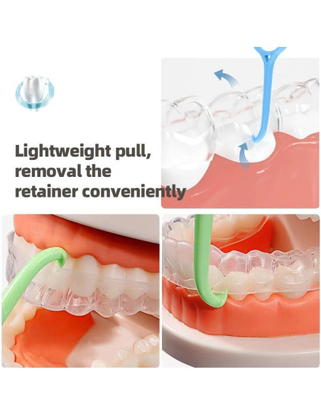 40 Piezas Herramienta Remoción Alineadores EAEDMY Higiénica