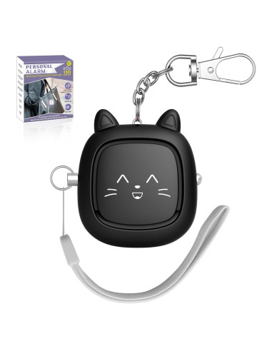 Alarma Personal VIGOROAD 130 dB con Luz LED - Seguridad Compacta
