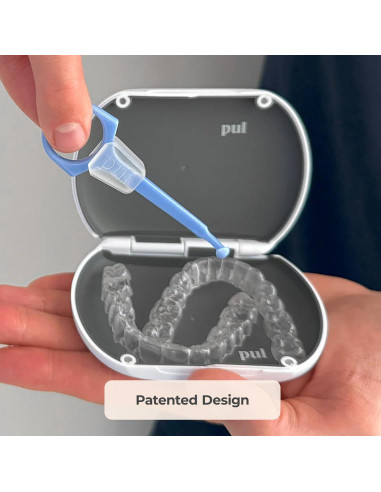 Estuche PUL para Alineadores Transparentes - Gris