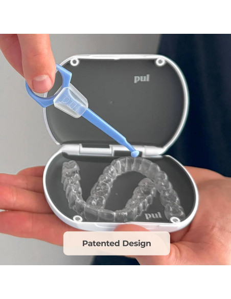 Estuche PUL para Alineadores Transparentes - Gris