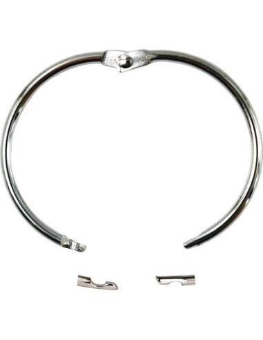 Anillos de Encuadernación GOTOONE 5.08 cm Niquelado Plateado 20 Pzas