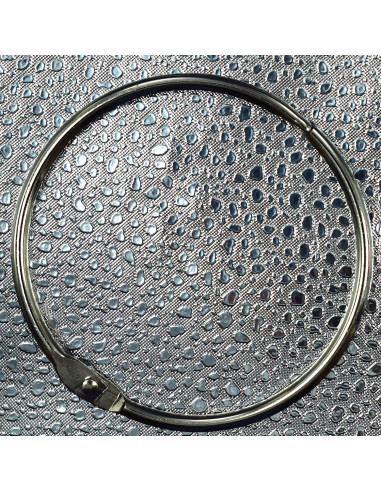 Anillos de Encuadernación GOTOONE 5.08 cm Niquelado Plateado 20 Pzas