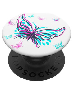 Cubierta Pop de teléfono con soporte mariposa PopSockets