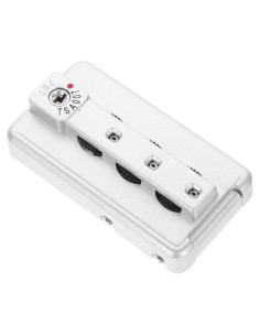 Candado de Equipaje Hemoton QSQ1554YT012WI 3 Dígitos Plata