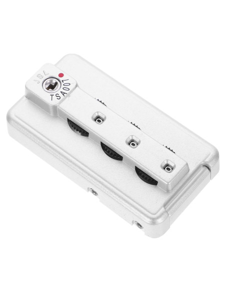 Candado de Equipaje Hemoton QSQ1554YT012WI 3 Dígitos Plata