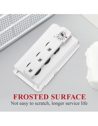 Candado de Equipaje Hemoton QSQ1554YT012WI 3 Dígitos Plata