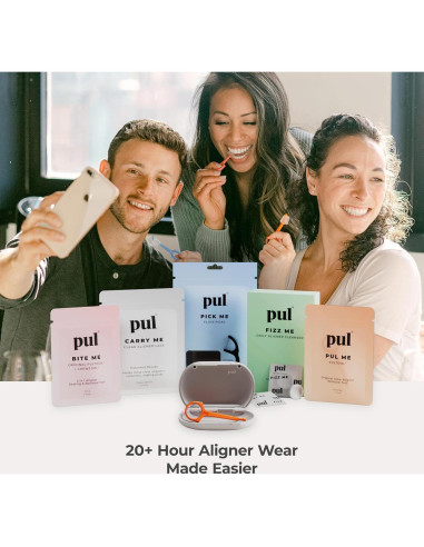 Estuche PUL para Alineadores Transparentes - Gris