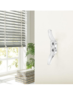 Ganchos para Cuerda de Cortinas Lofrinc - 4 Piezas Transparentes 2