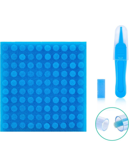 Paquete de 100 Filtros de Higiene UHFi para Aspirador Nasal Paquete de 100 Filtros de Higiene UHFi para Aspirador Nasal