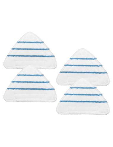 Paquete de 4 almohadillas de mopa reutilizables Planially