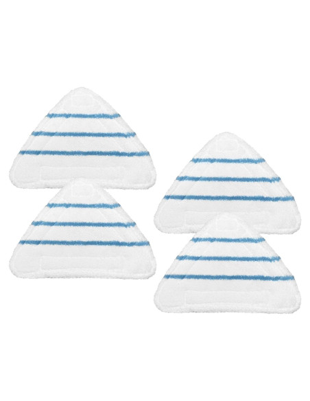 Paquete de 4 almohadillas de mopa reutilizables Planially Paquete de 4 almohadillas de mopa reutilizables Planially